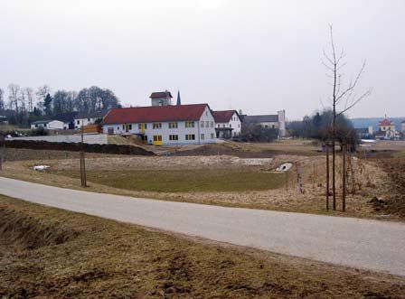 Regenrückhaltebecken