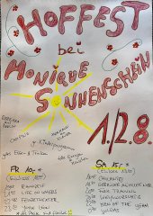 Plakat Hoffest Monique 2025
