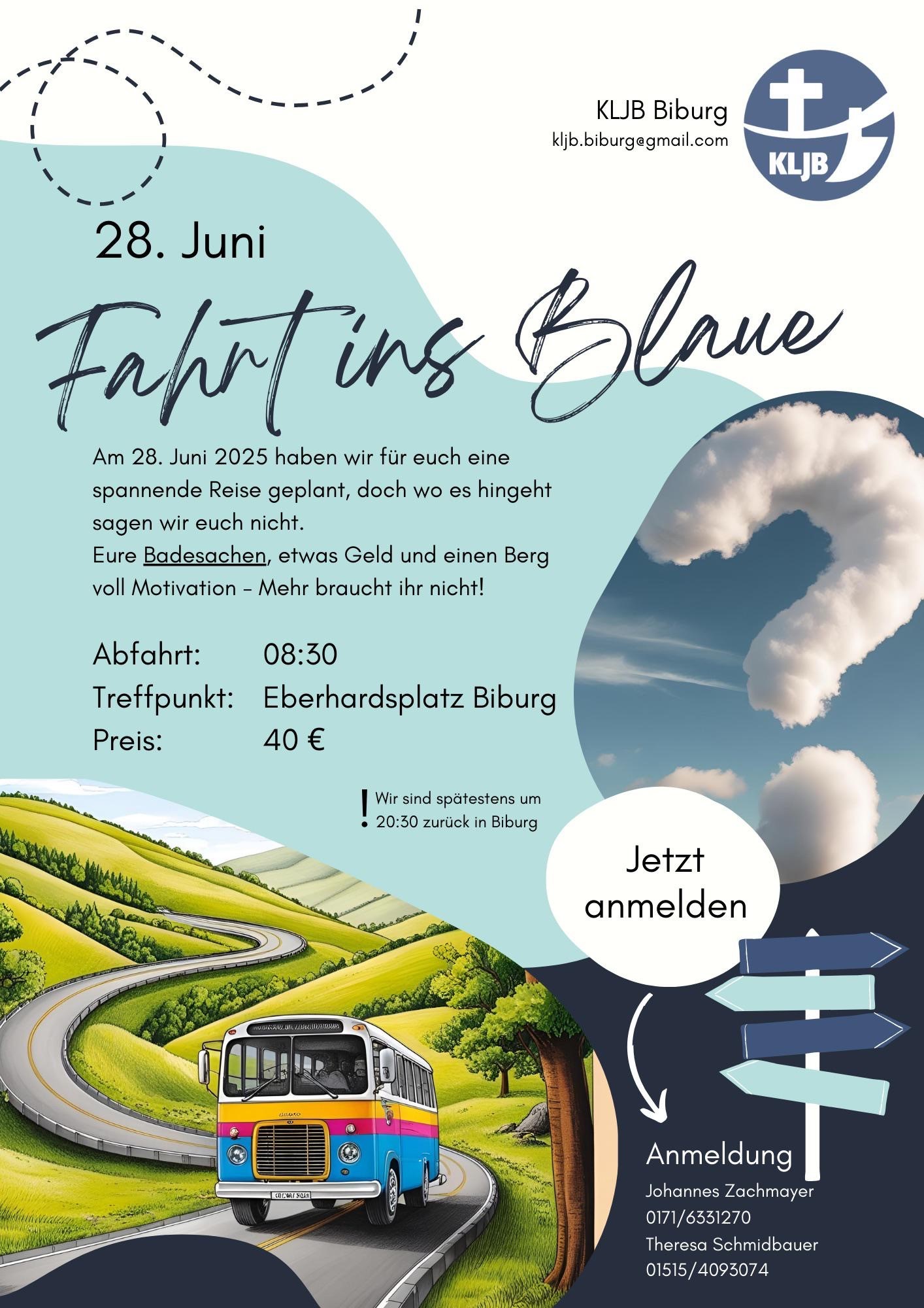 Fahrt ins Blaue
