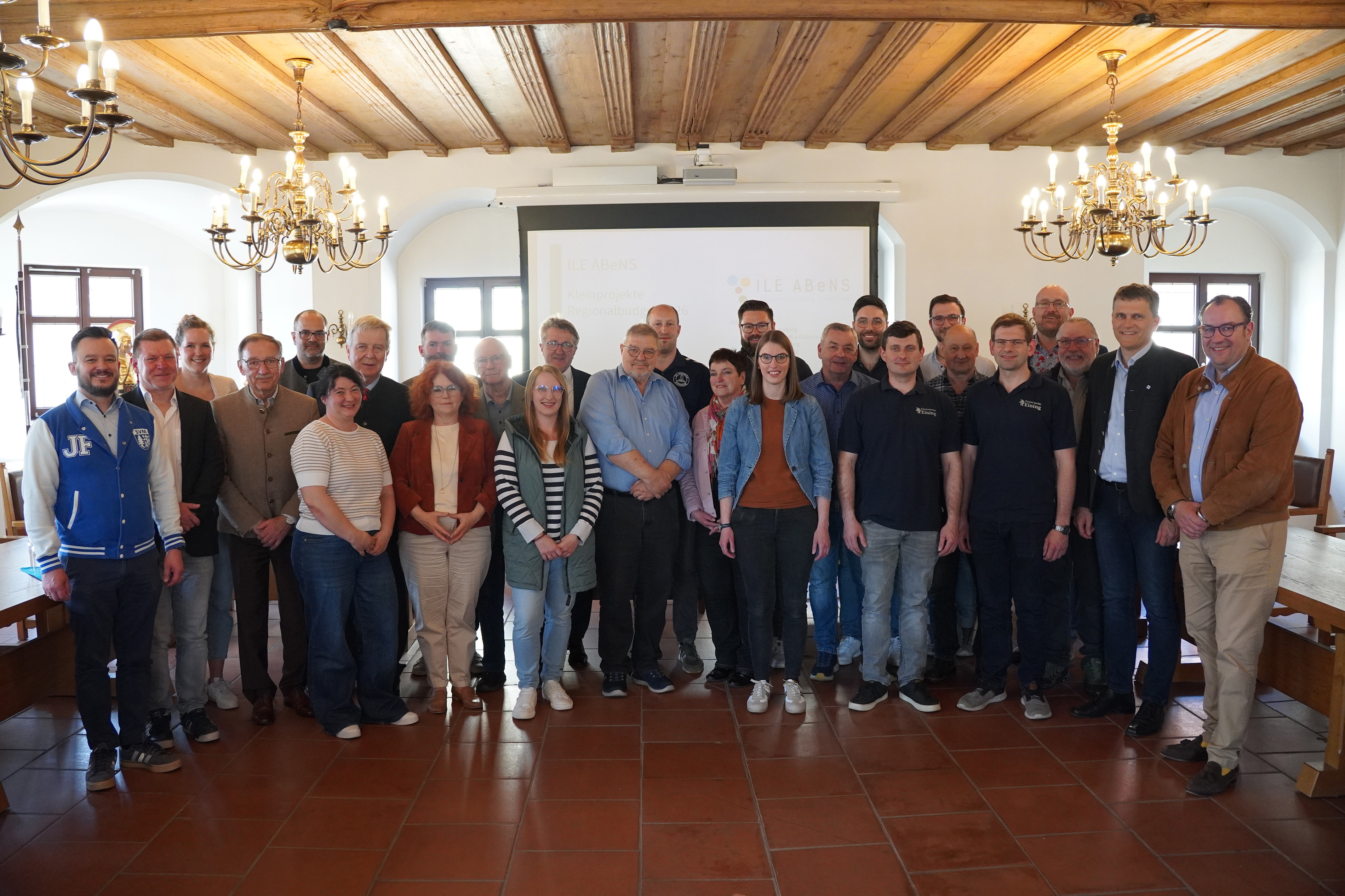 Die Projektträger des Regionalbudgets 2026 der ILE ABeNS